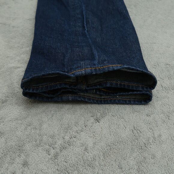 Levi's 501 Jeans Men's Fits 38x30 (Size 40x32) Blue Original Straight Denim Dark - Picture 11 of 16